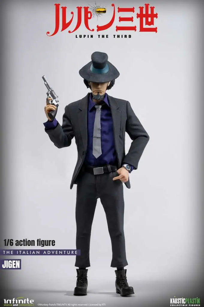 Daisuke Jigen Lupin III, figurine articulée 1/6 Standard Edition Infinite Statue, The Italian Adventure
