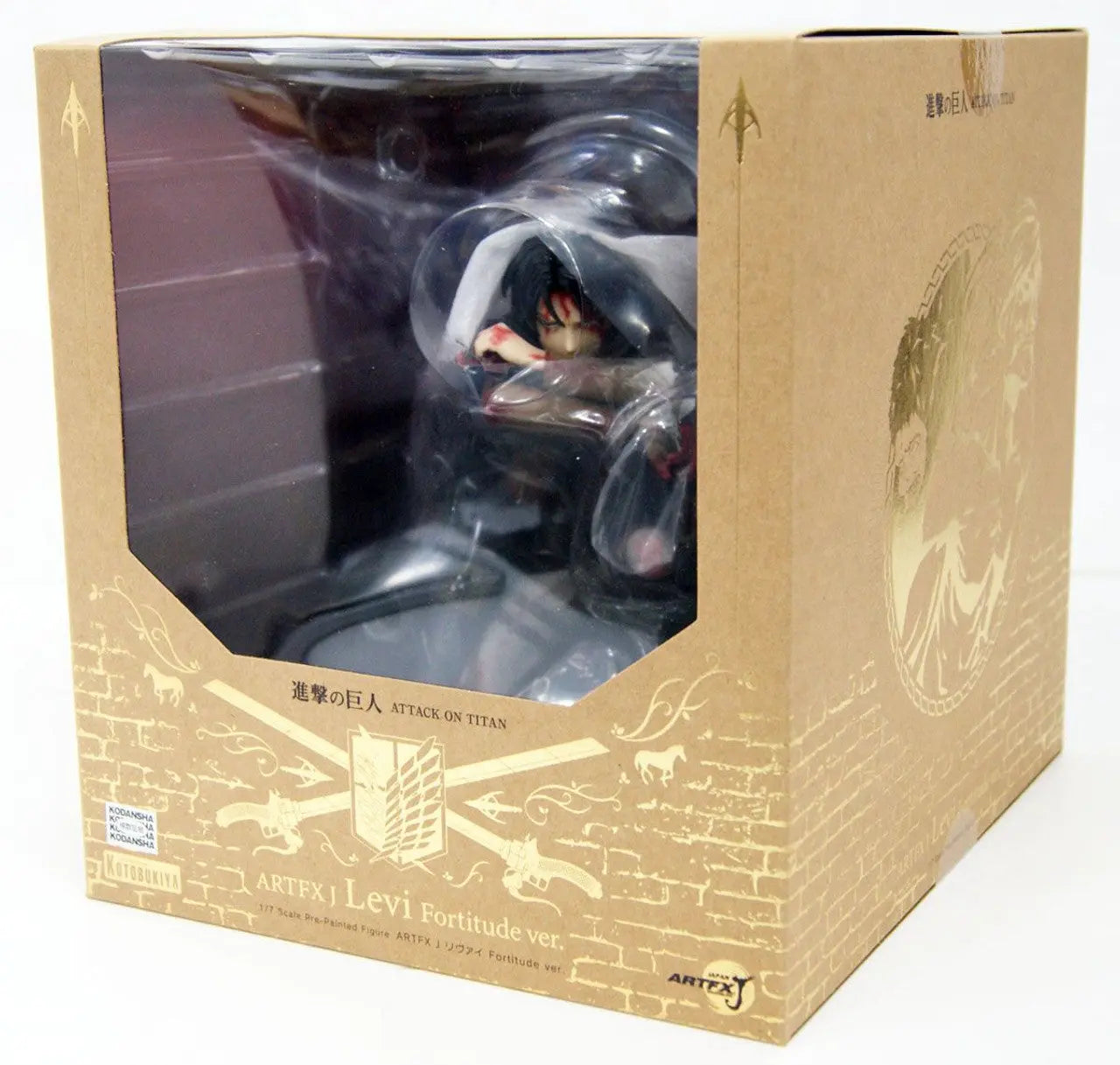 FIGURINE ATTAQUE DES TITANS: STATUETTE PVC ARTFXJ 1/7 LIVAI FORTITUDE VER. Kotobukiya