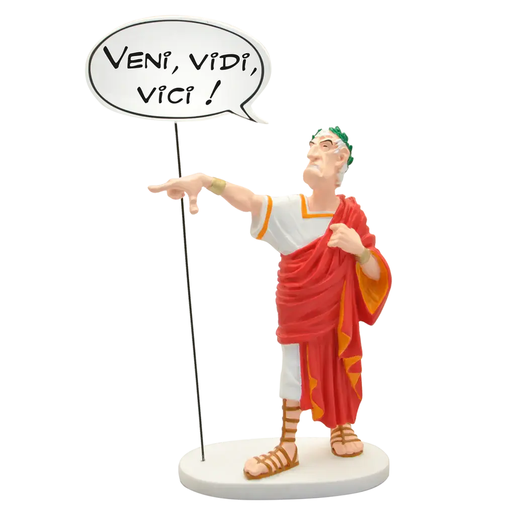 Astérix : César Bulle Veni Vidi Vici La Case Au Tresor