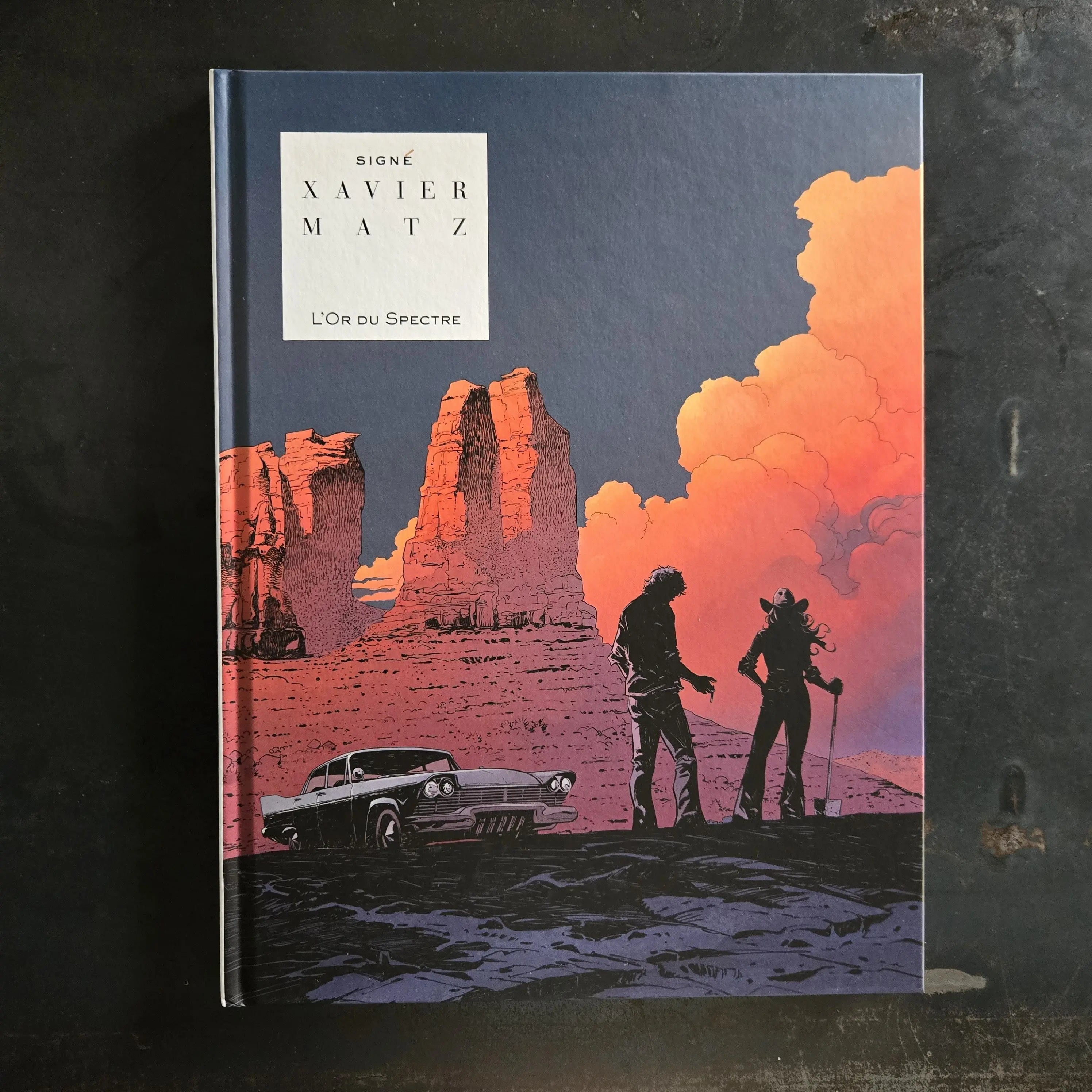 Collector - L’Or du Spectre – Xavier & Matz (Éditions Le Lombard) + Ex Libris Exclusif Signé Le Lombard