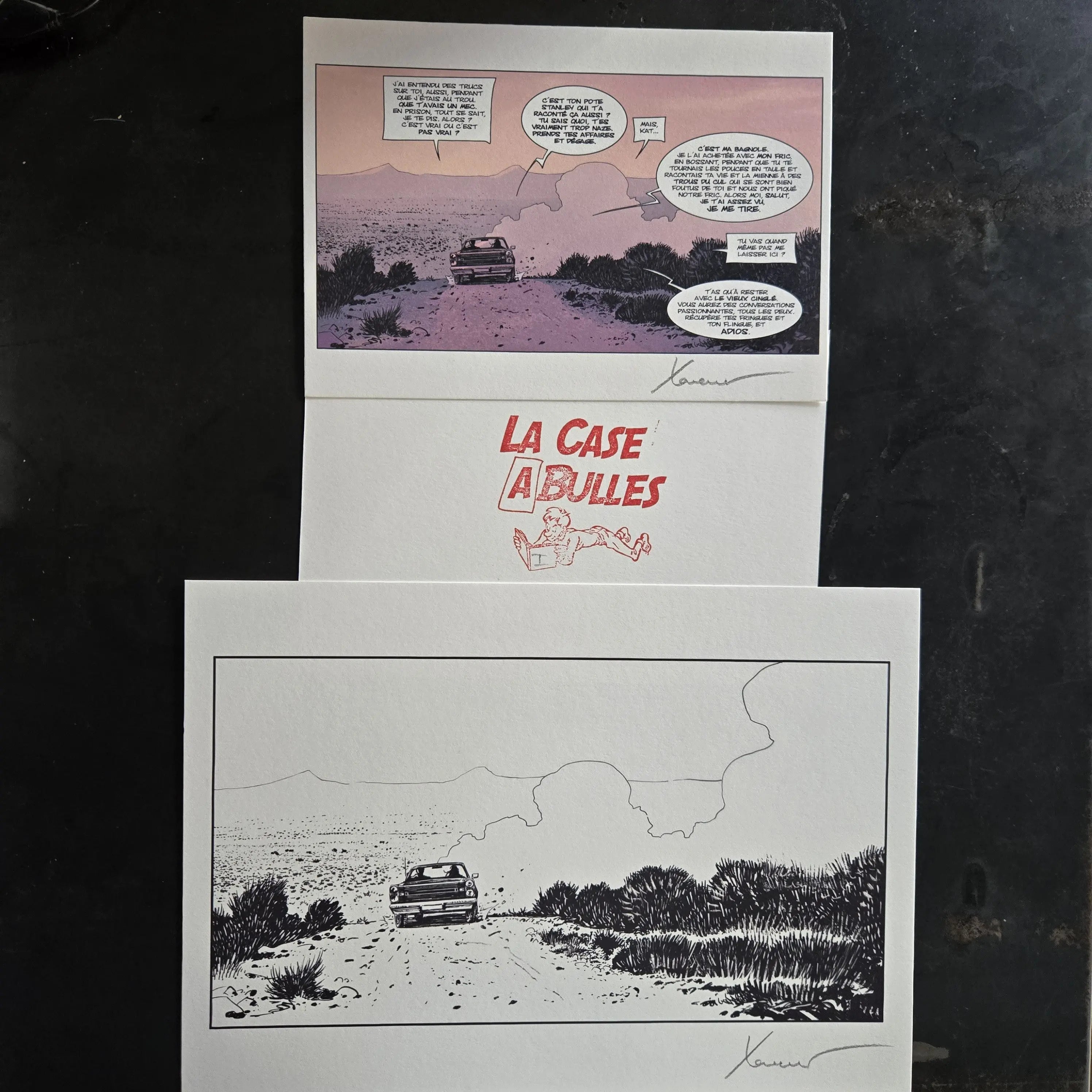 Collector - L’Or du Spectre – Xavier & Matz (Éditions Le Lombard) + Ex Libris Exclusif Signé Le Lombard