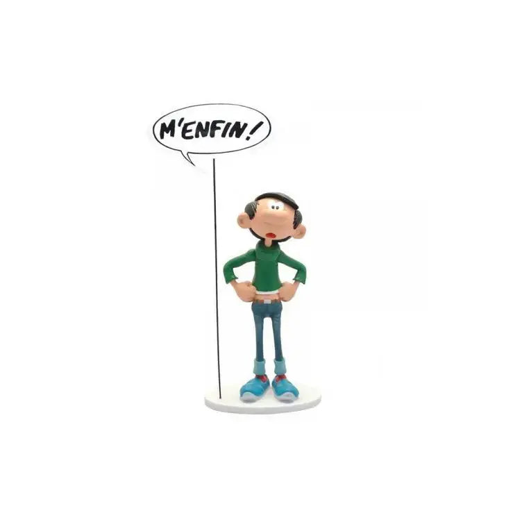 FIGURINE GASTON: BULLE M'ENFIN ! - La Case Au Tresor
