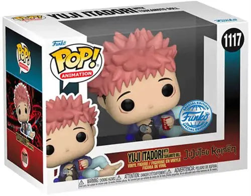 FIGURINE POP JUJUTSU KAISEN N°1117 YUJI ITADORI La Case Au Tresor