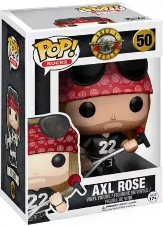 FIGURINE POP: GUNS N' ROSES - AXL ROSE - La Case Au Tresor