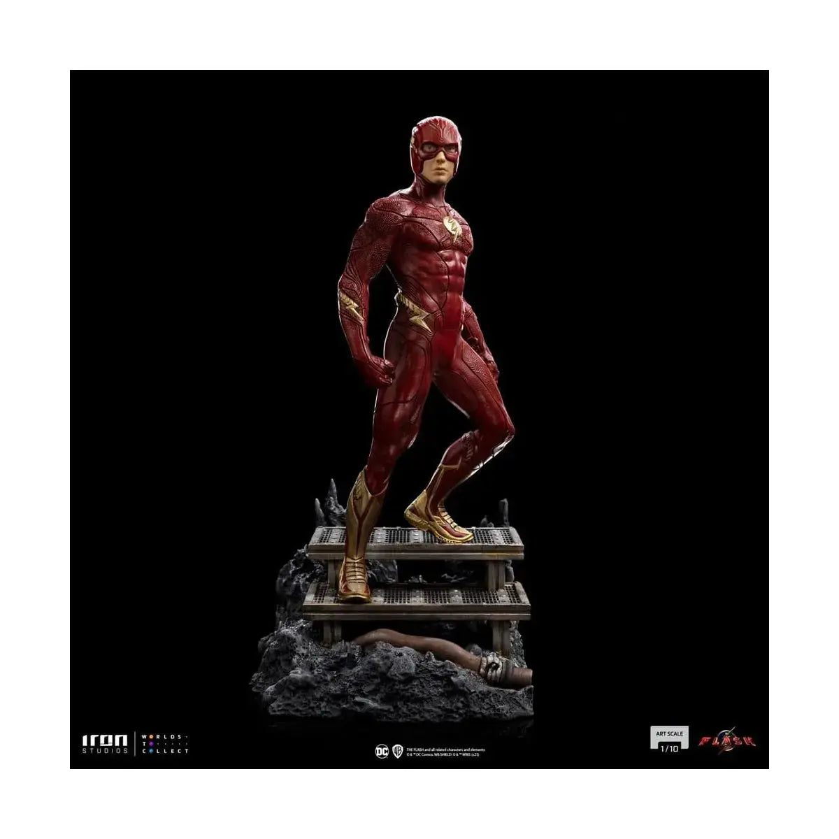 FIGURINE THE FLASH - ART SCALE 1/10 - La Case Au Tresor
