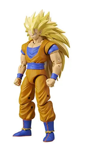FIGURINE DRAGON BALL: GOKU SUPER SAYEN 3 FIGURINE DRAGON STARS 17CM ARTICULE Bandai