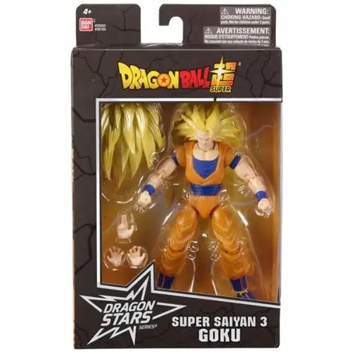 FIGURINE DRAGON BALL: GOKU SUPER SAYEN 3 FIGURINE DRAGON STARS 17CM ARTICULE Bandai