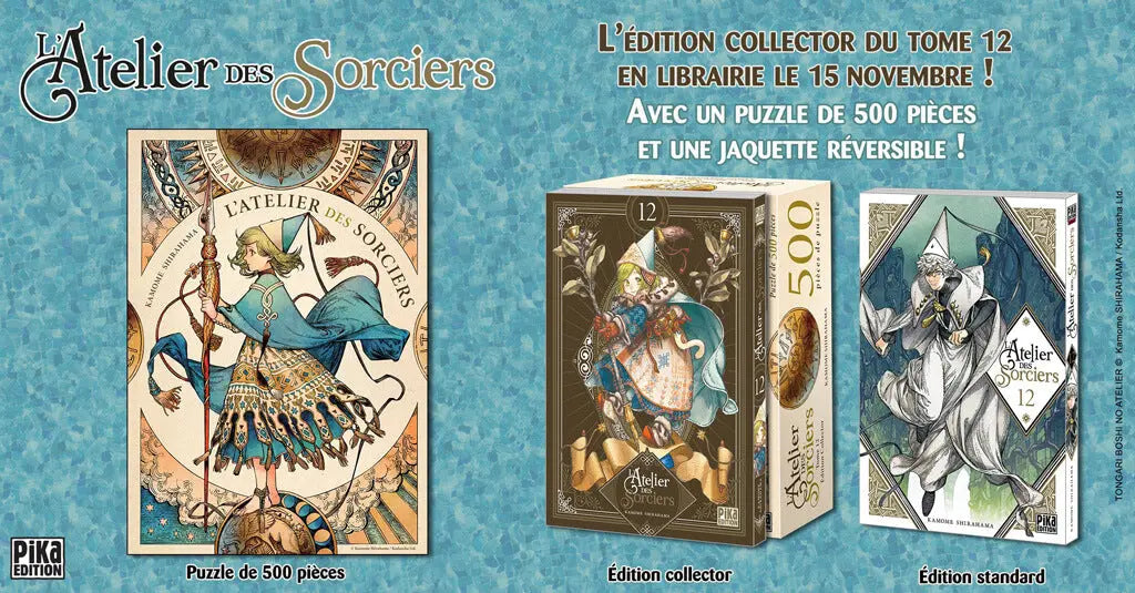 L'Atelier des Sorciers - Tome 12 Edition Collector Pika Édition
