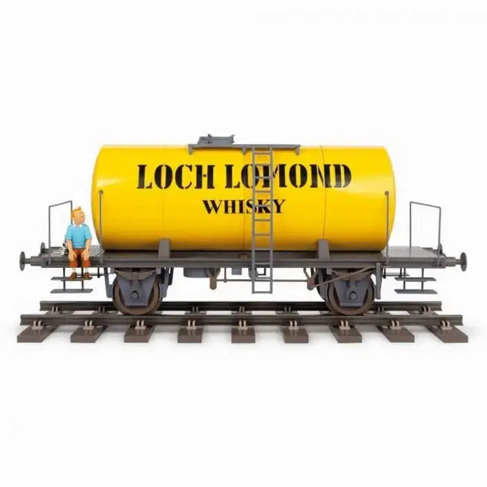TINTIN - LE WAGON LOCH LOMOND - L'ILE NOIRE - La Case Au Tresor