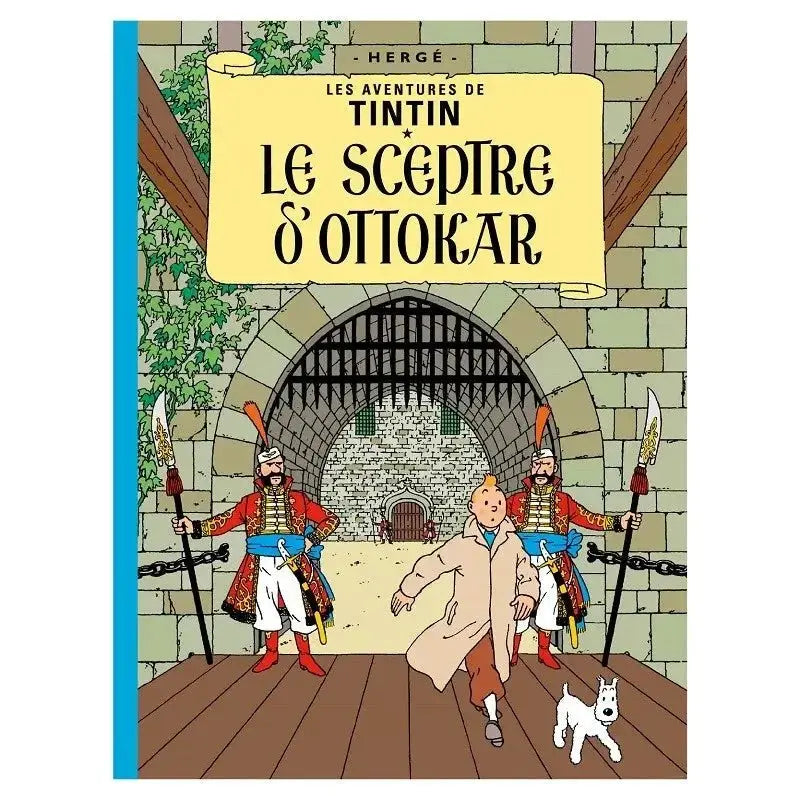 Tintin Le Sceptre d'Ottokar - La Décapotable de l'embuscade - La Case Au Tresor