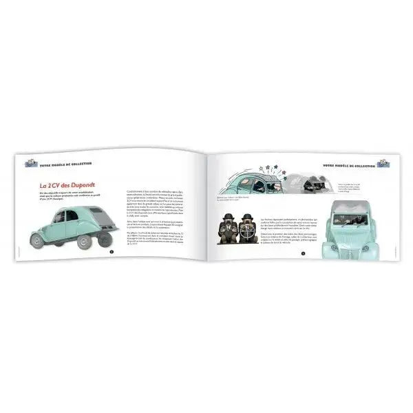 VEHICULE TINTIN - LA 2CV DES DUPONDT 1/24 08 - L'AFFAIRE TOURNESOL - La Case Au Tresor