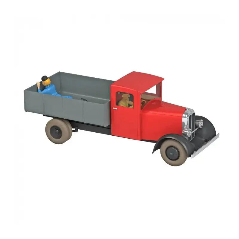 VEHICULE TINTIN - LE CAMION ROUGE 1/24 - La Case Au Tresor