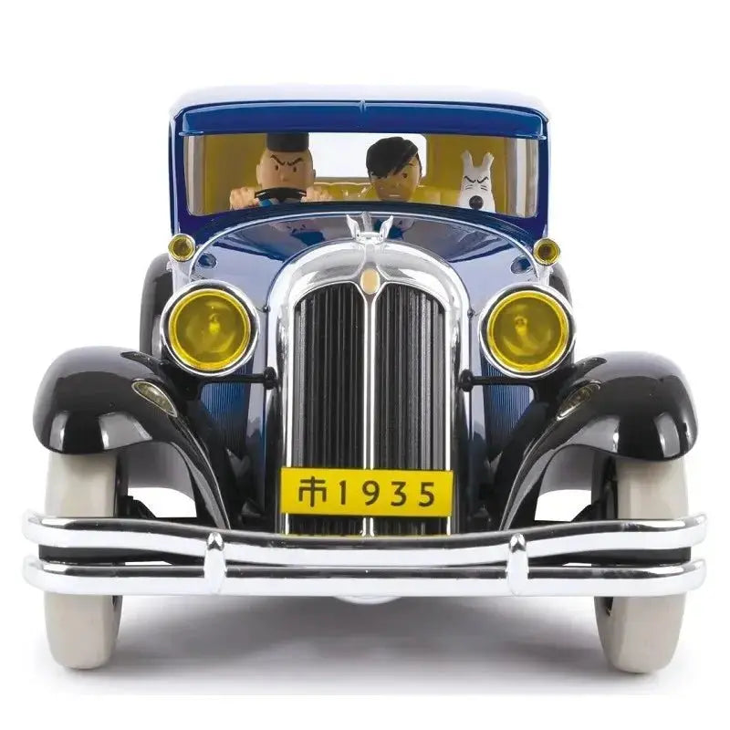 VÉHICULE TINTIN : LE LOTUS BLEU - CHRYSLER DE NANKING 1/12 - La Case Au Tresor