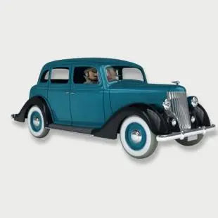 VÉHICULE TINTIN: VOITURE D'ALONZO PEREZ 1/24 Tintin Imaginatio
