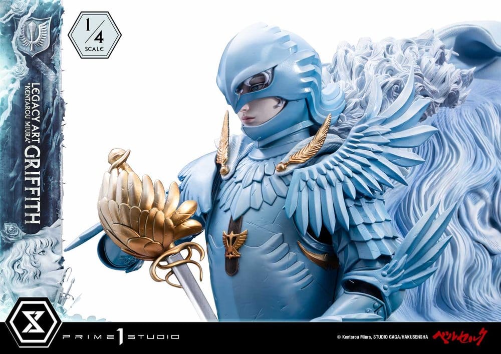 Berserk Griffith, le Faucon de Lumière - Legacy Art Miura 1/4 93 cm - La Case Au Tresor