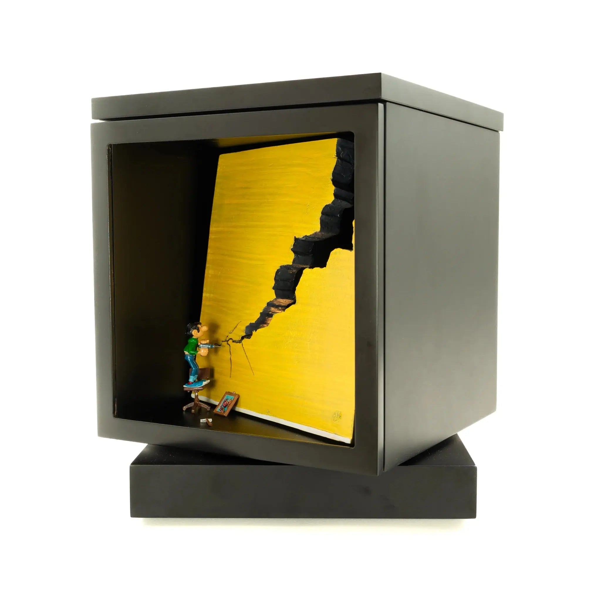 CUBE PIXIRAMA: GASTON LAGAFFE PERCEUSE - La Case Au Tresor