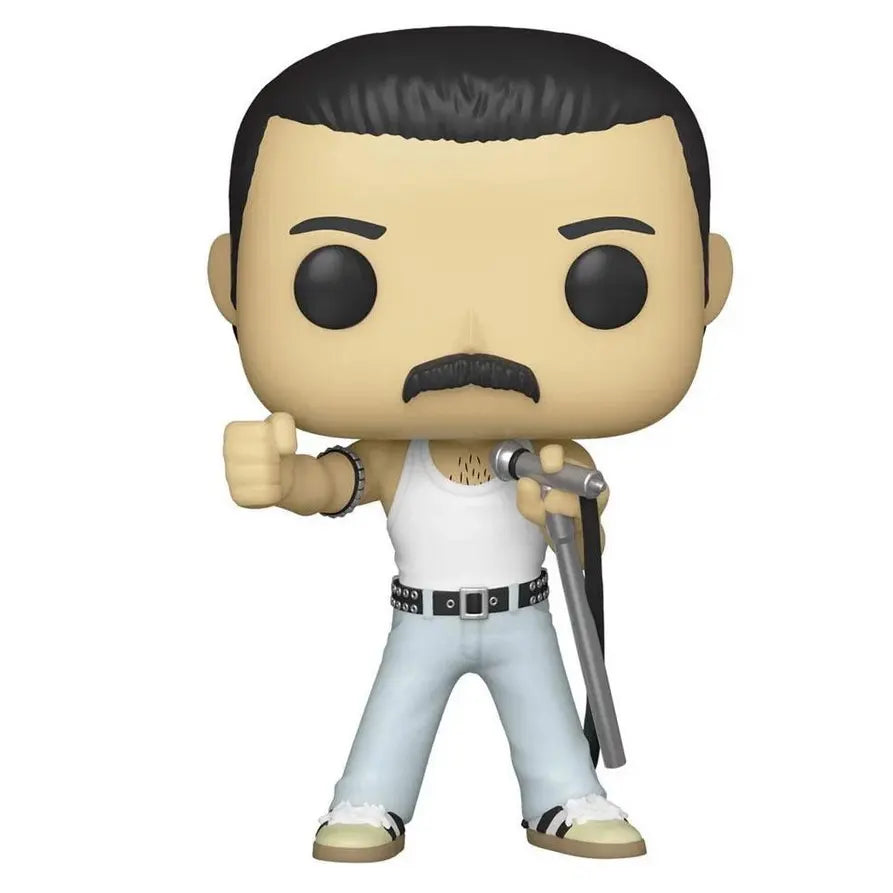FIGURINE POP: FREDDY MERCURY - La Case Au Tresor