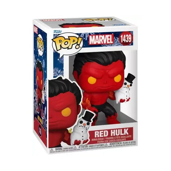 FIGURINE POP: MARVEL - RED HULK - La Case Au Tresor