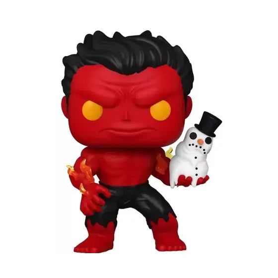 FIGURINE POP: MARVEL - RED HULK - La Case Au Tresor
