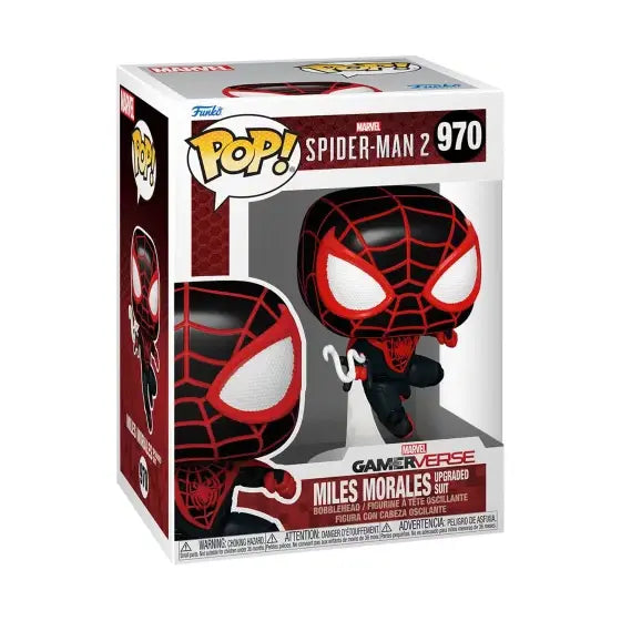 FIGURINE POP: MARVEL - SPIDERMAN MILES MORALES - La Case Au Tresor