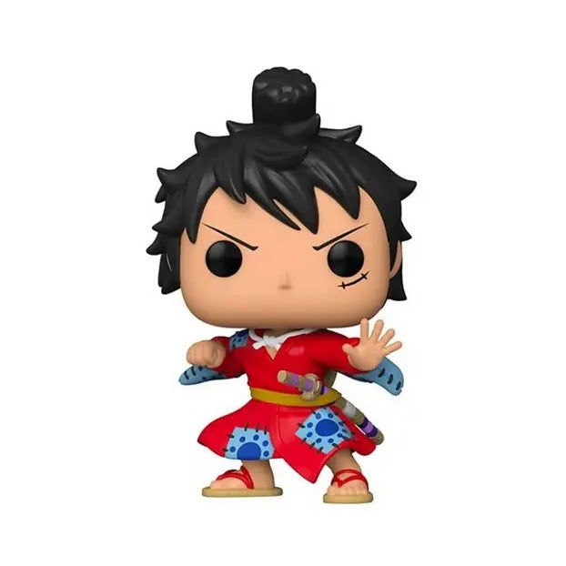 FIGURINE POP: ONE PIECE - LUFFYTARO LUFFY KIMONO - La Case Au Tresor