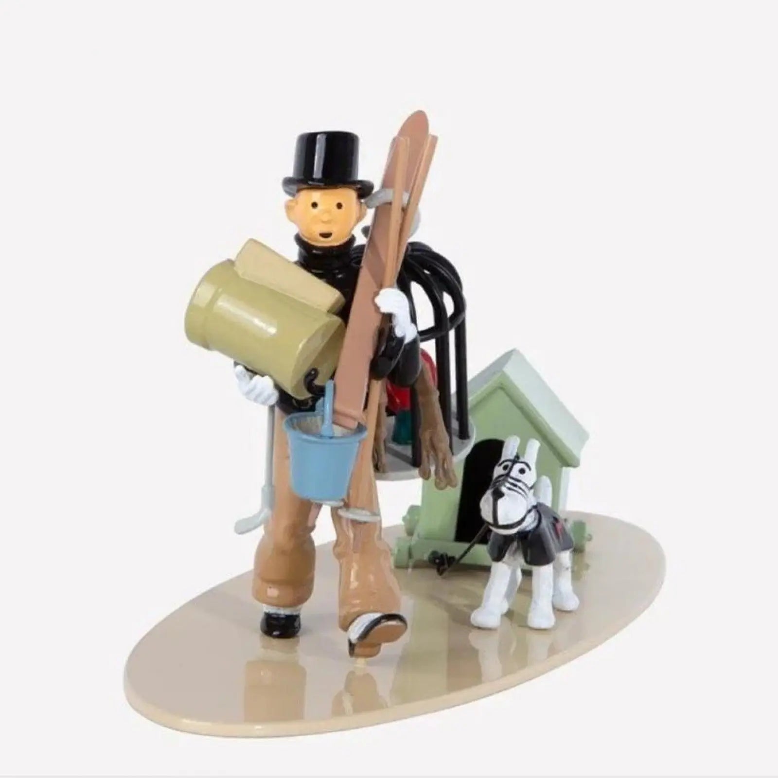 FIGURINE TINTIN: BRIC A BRAC EN COULEUR - La Case Au Tresor