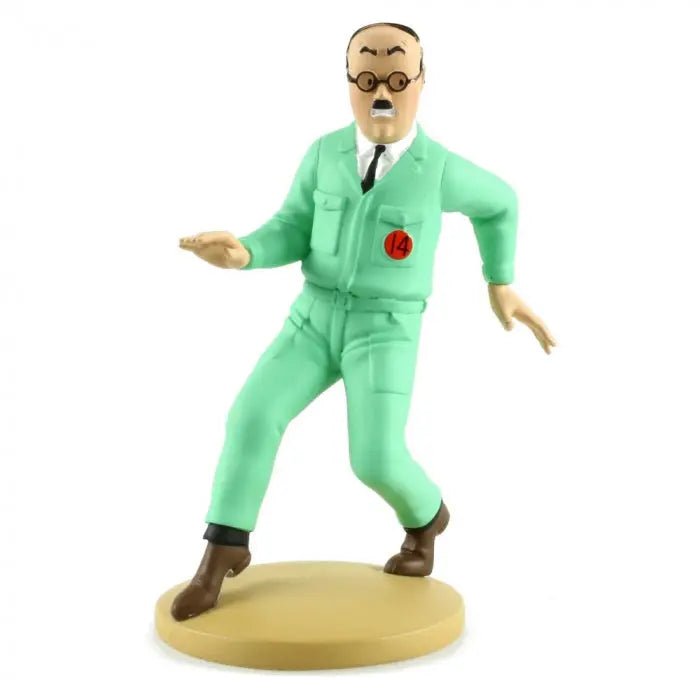 FIGURINE TINTIN: FRANK WOLFF INGÉNIEUR FÉLON - La Case Au Tresor