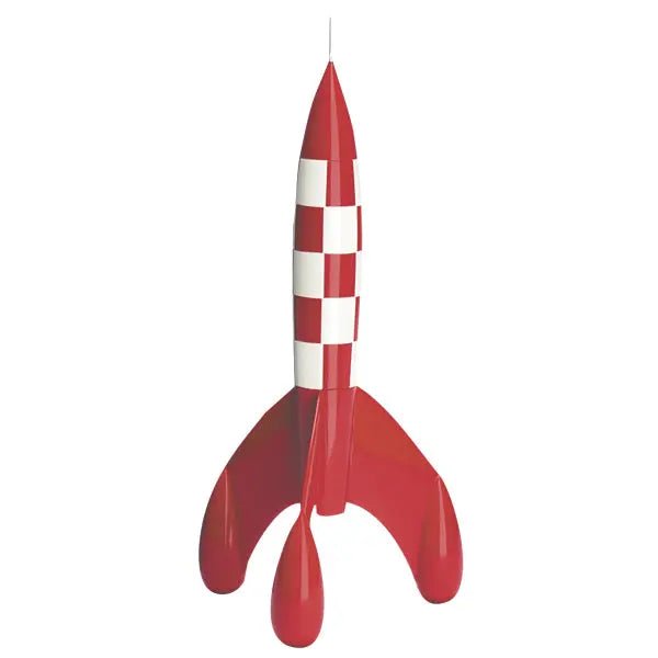 FIGURINE TINTIN: FUSEE 17CM - La Case Au Tresor