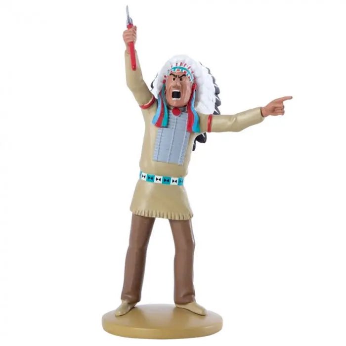 FIGURINE TINTIN: GRAND CHEF INDIEN - La Case Au Tresor