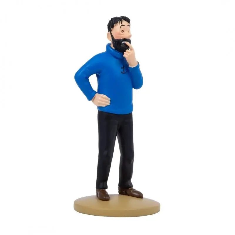 Figurine Tintin : Haddock dubitatif - La Case Au Tresor