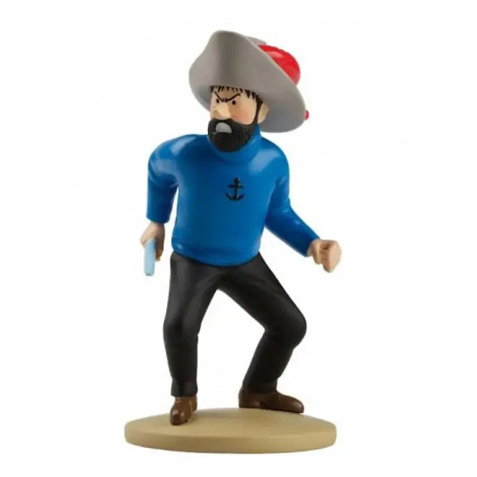 FIGURINE TINTIN: HADDOCK EN HADOQUE - La Case Au Tresor