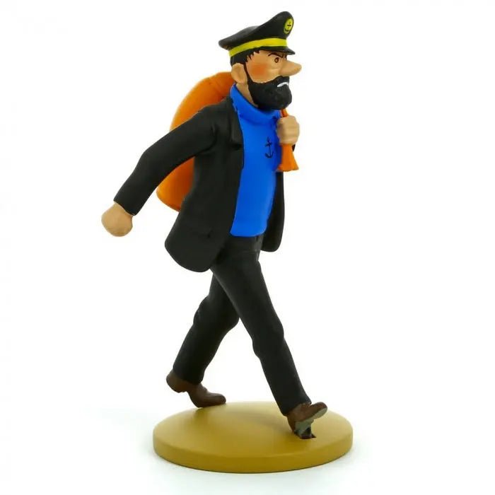 FIGURINE TINTIN: HADDOCK EN ROUTE - La Case Au Tresor