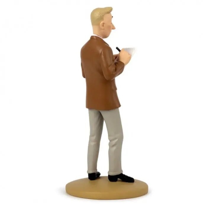 FIGURINE TINTIN: HERGÉ REPORTER - La Case Au Tresor