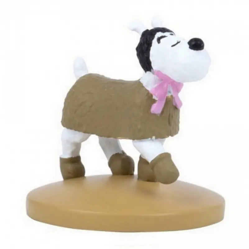 FIGURINE TINTIN: MILOU EN MANTEAU - La Case Au Tresor