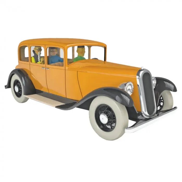 FIGURINE TINTIN VEHICULE: VOITURE DE WANG JEN - GHIE 1/24 - La Case Au Tresor