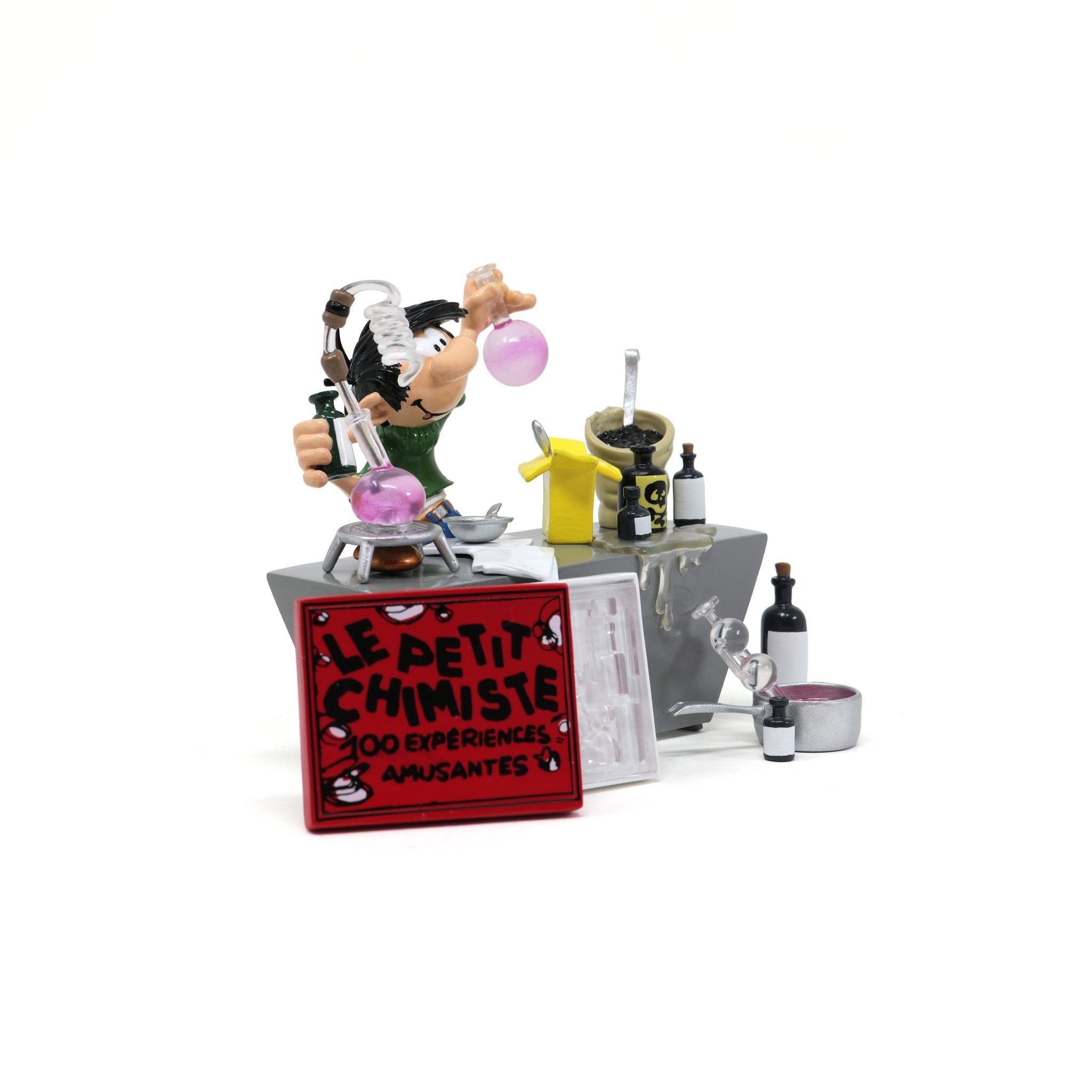 Figurine Pixi Gaston Petit Chimiste - édition limitée 450 exemplaires numérotés