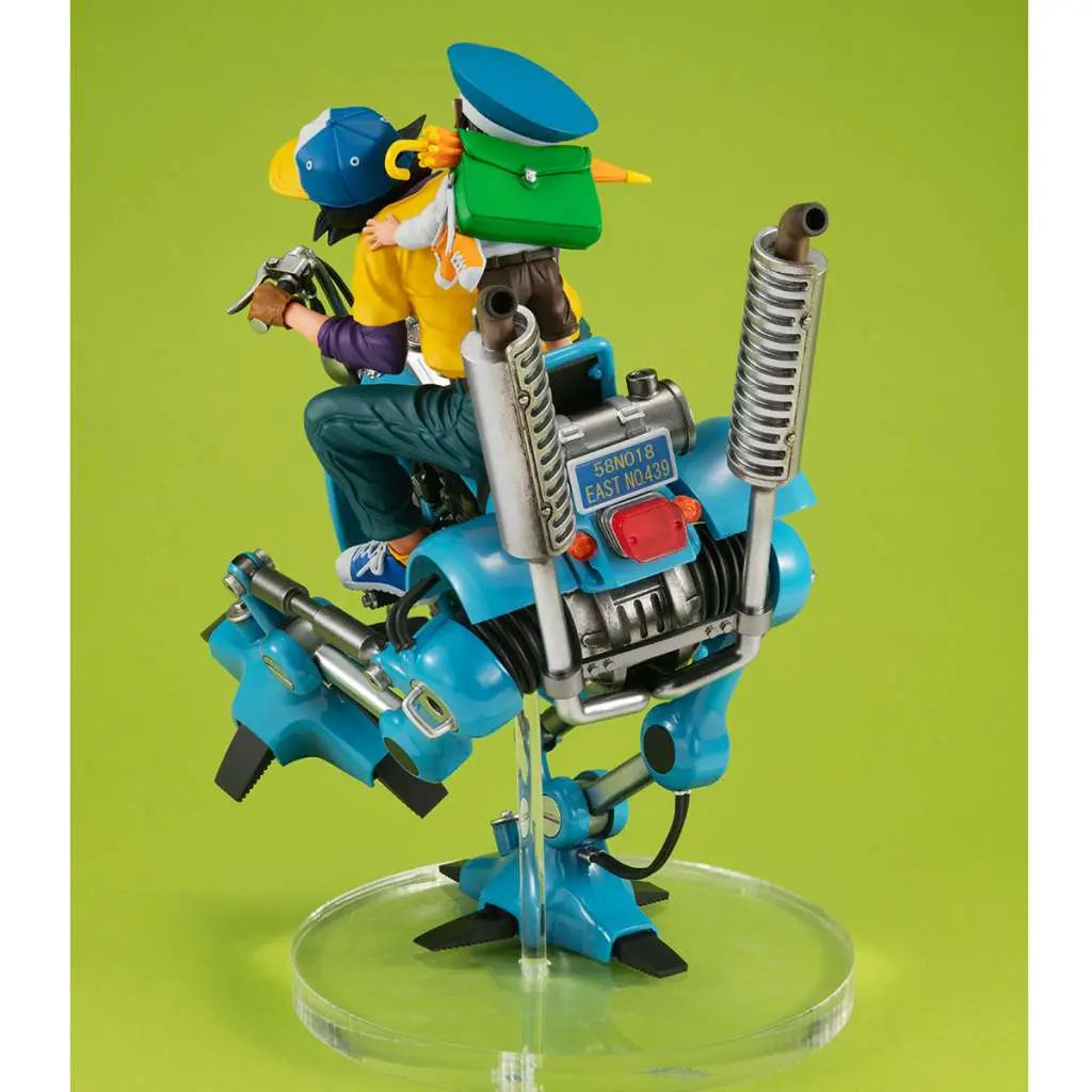 FIGURINE DRAGON BALL: SON GOKU & SON GOHAN DESKTOP REAL MCCOY EX Megahouse