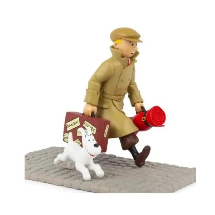 FIGURINE TINTIN: "ILS ARRIVENT !" Tintin Imaginatio