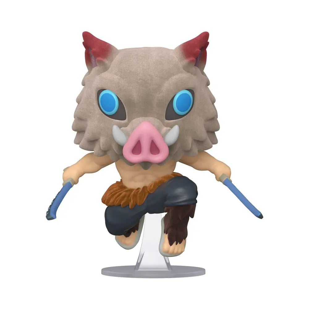 FIGURINE POP: DEMON SLAYER - INOSUKE HASIBARA FLOCKED EDITION Funko