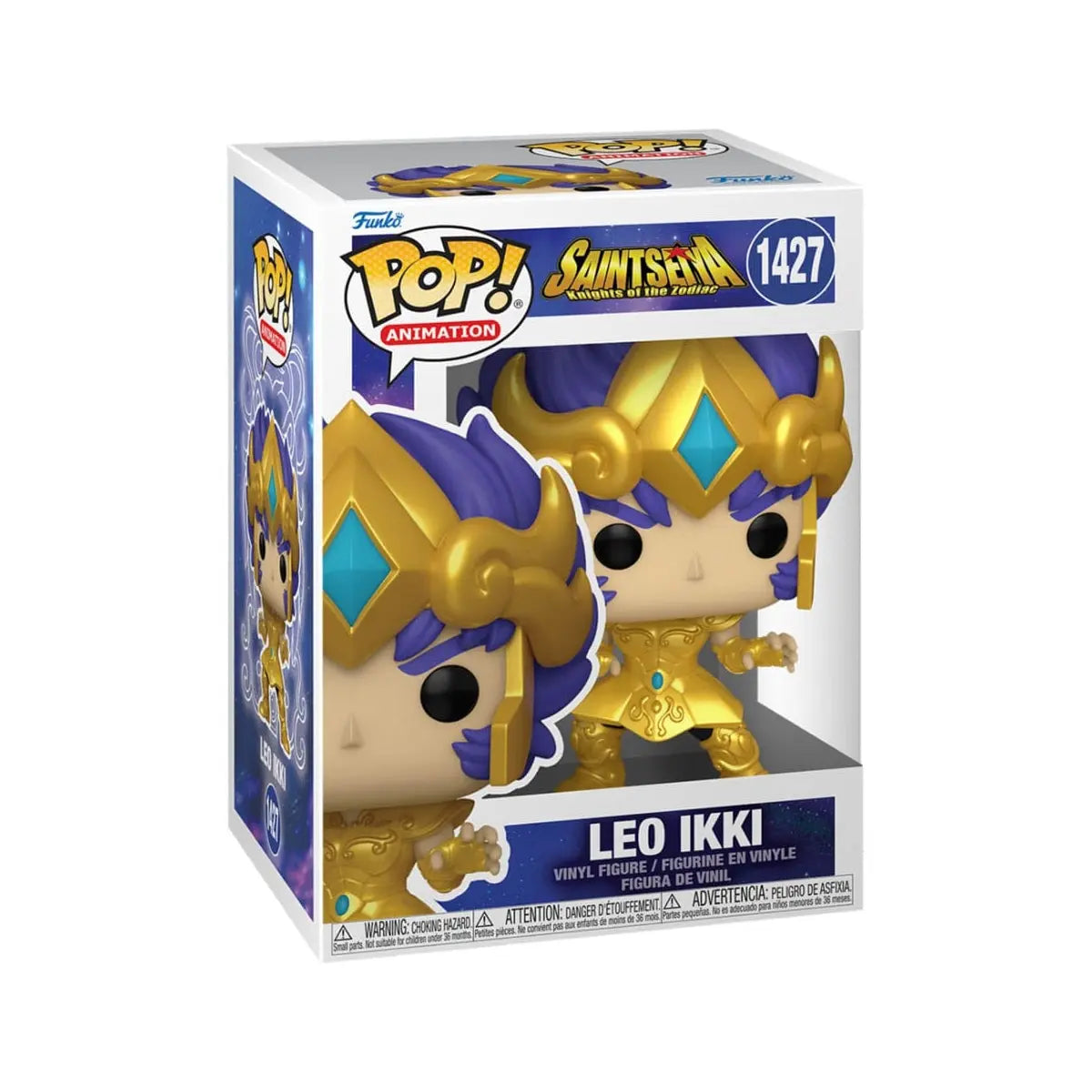 FIGURINE POP: SAINT SEIYA - GOLD LEO IKKI Funko