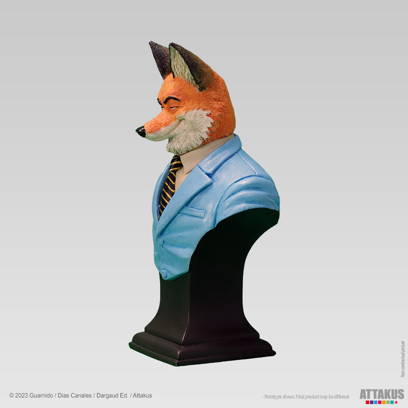 Buste Blacksad : Lieutenant de police (Renard) Attakus