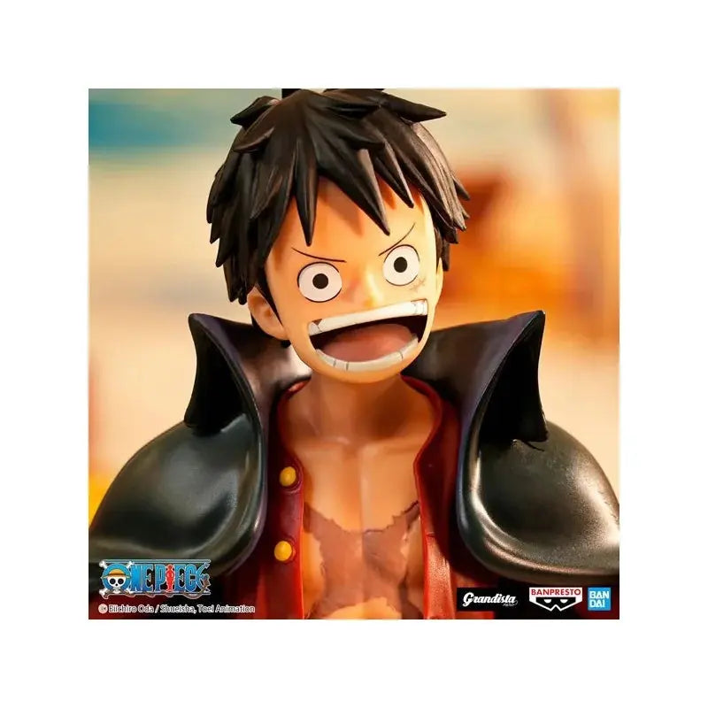 FIGURINE ONE PIECE - MONKEY D. LUFFY - GRANDISTA NERO Banpresto