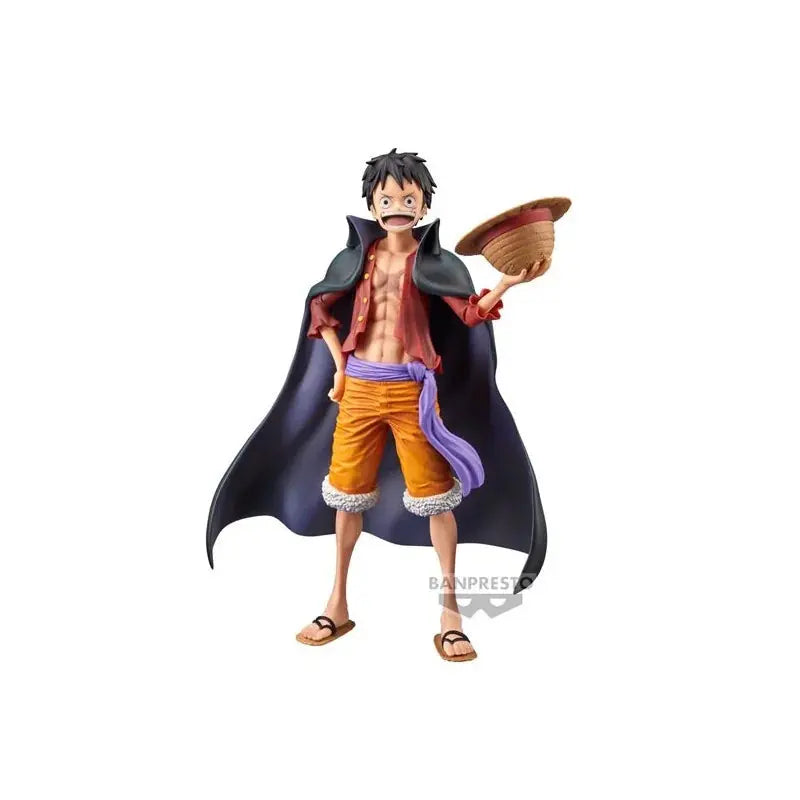FIGURINE ONE PIECE - MONKEY D. LUFFY - GRANDISTA NERO Banpresto