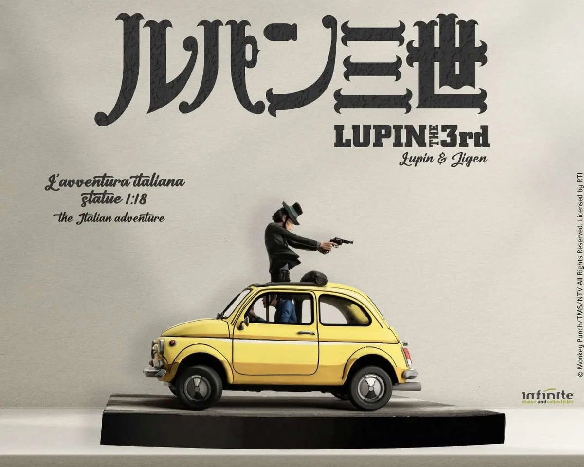 LUPIN III - FIAT 500- L'AVENTURE ITALIENNE - La Case Au Tresor