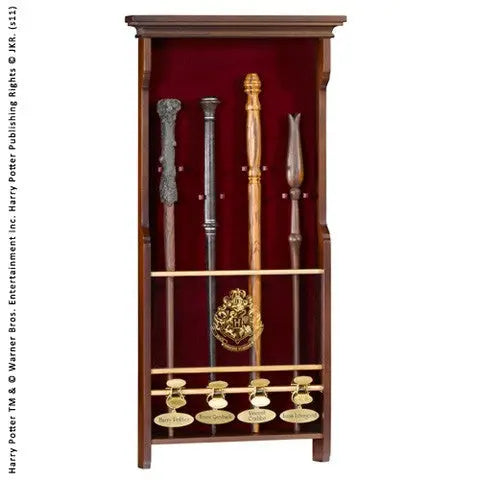 FIGURINE HARRY POTTER: PRESENTOIR POUR QUATRE BAGUETTES The Noble Collection