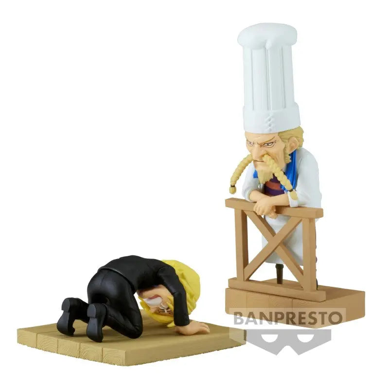 FIGURINE ONE PIECE: SANJI ET ZEFF Banpresto