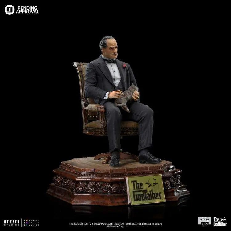Statue 1/10 Le Parrain Don Vito Corleone - La Case Au Tresor