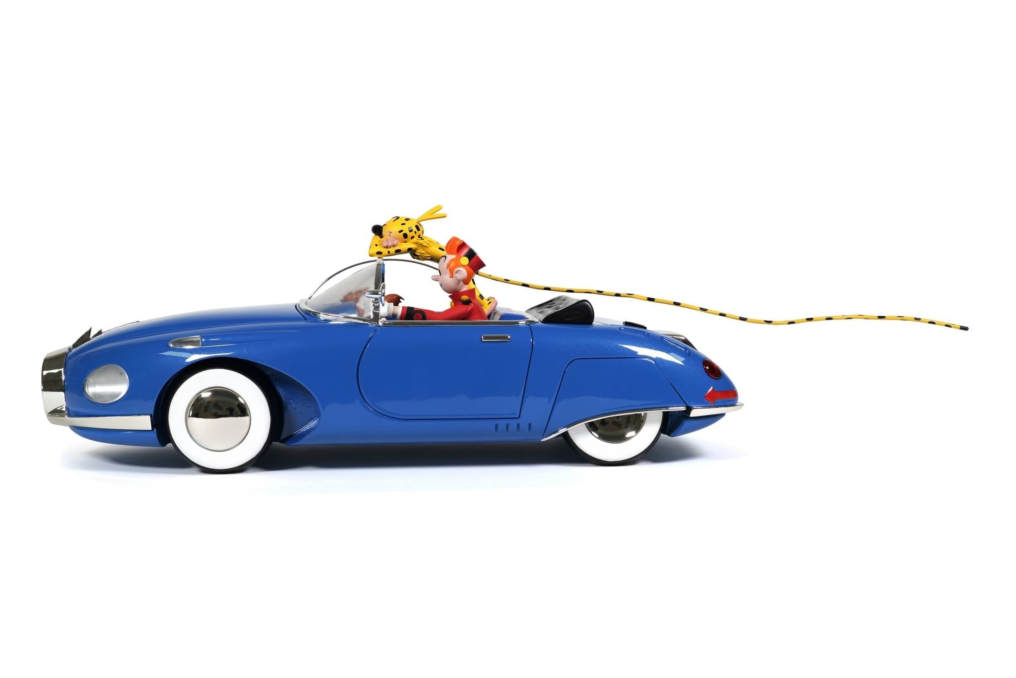 Statuette Spirou, le Marsupilami et Spip dans la Turbotraction (Franquin) – Collectoys (Ref: 000450) - La Case Au Tresor