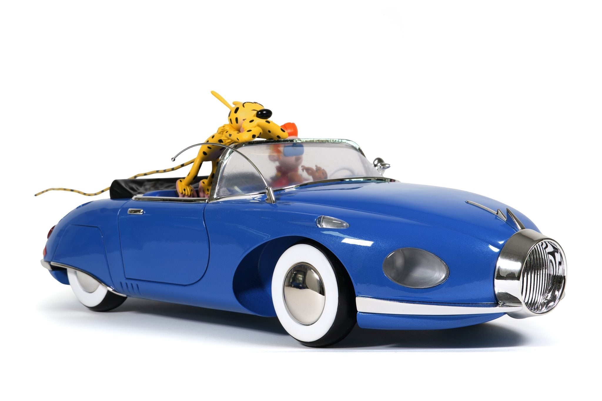 Statuette Spirou, le Marsupilami et Spip dans la Turbotraction (Franquin) – Collectoys (Ref: 000450) - La Case Au Tresor