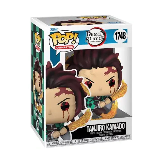FIGURINE POP: DEMON SLAYER - TANJIRO KAMADO SOUFFLE DU SOLEIL Funko